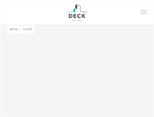 Tablet Screenshot of deck.ch